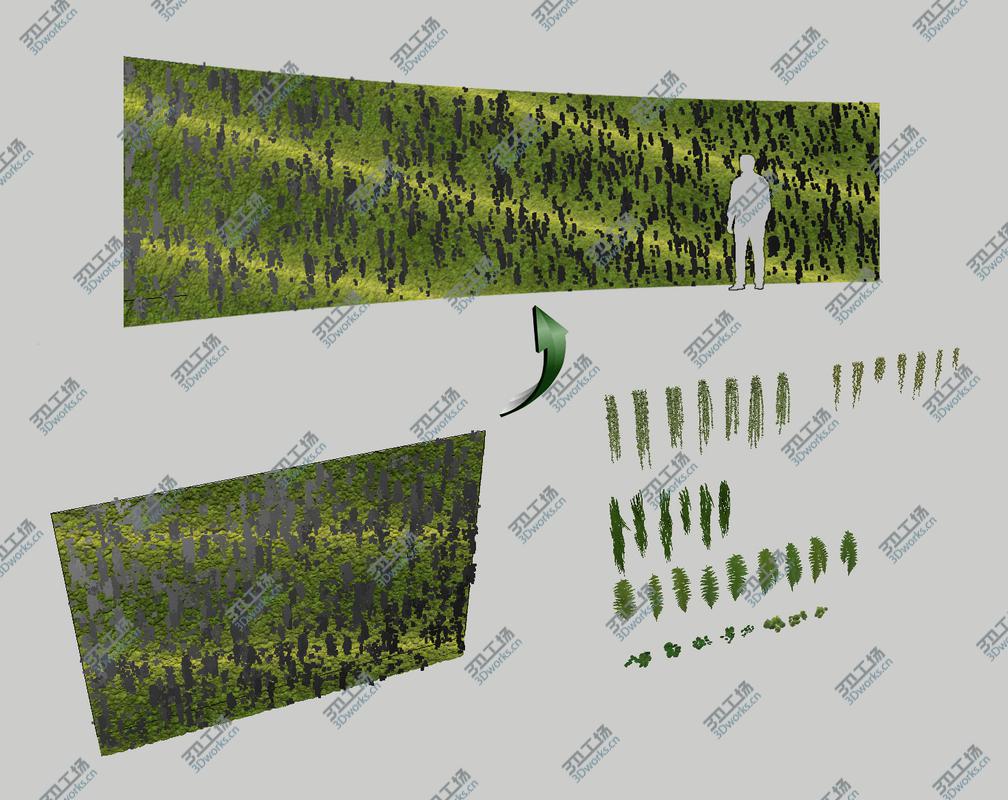 images/goods_img/20210319/Seamless Moss Wall 3D model/5.jpg